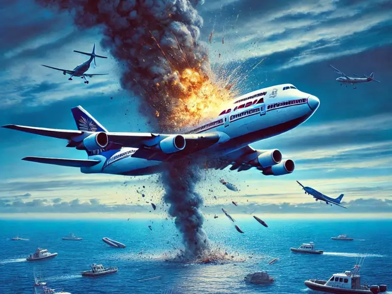 Tragedia en el Atlántico, el vuelo que se desintegró en el aire
