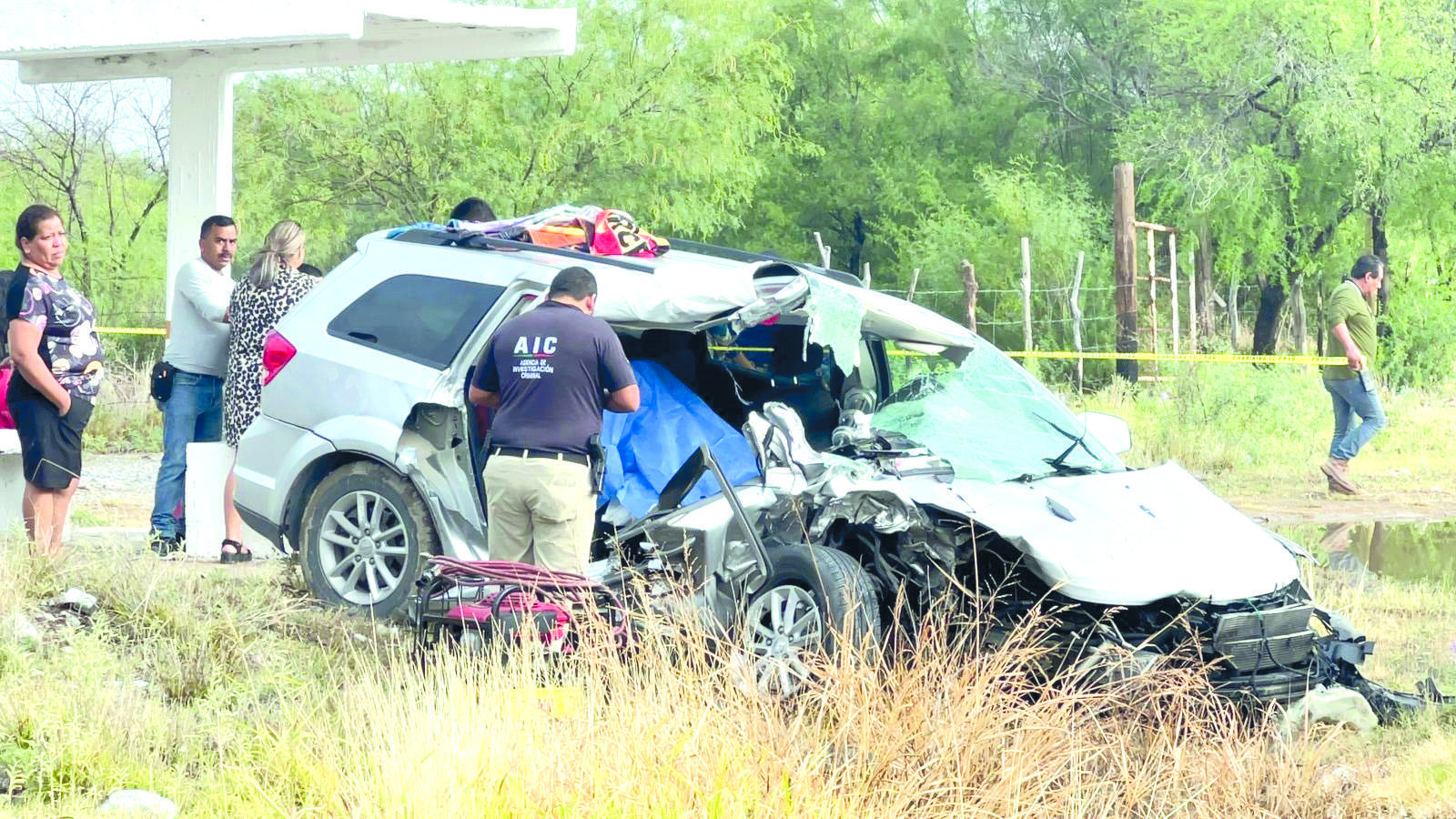 Fallece fronterense en brutal accidente