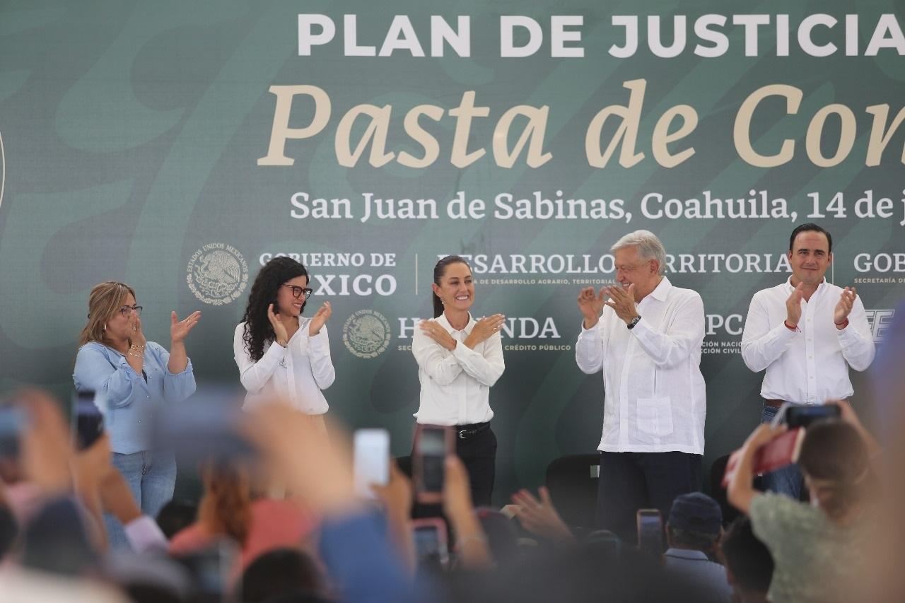 Compromete Sheinbaum continuación de rescate