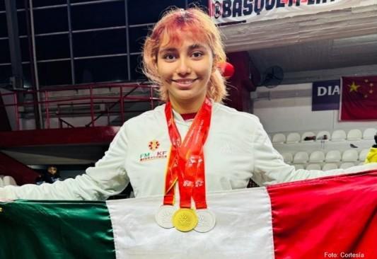 Destacan coahuilenses en mundial de Wushu-Kung Fu