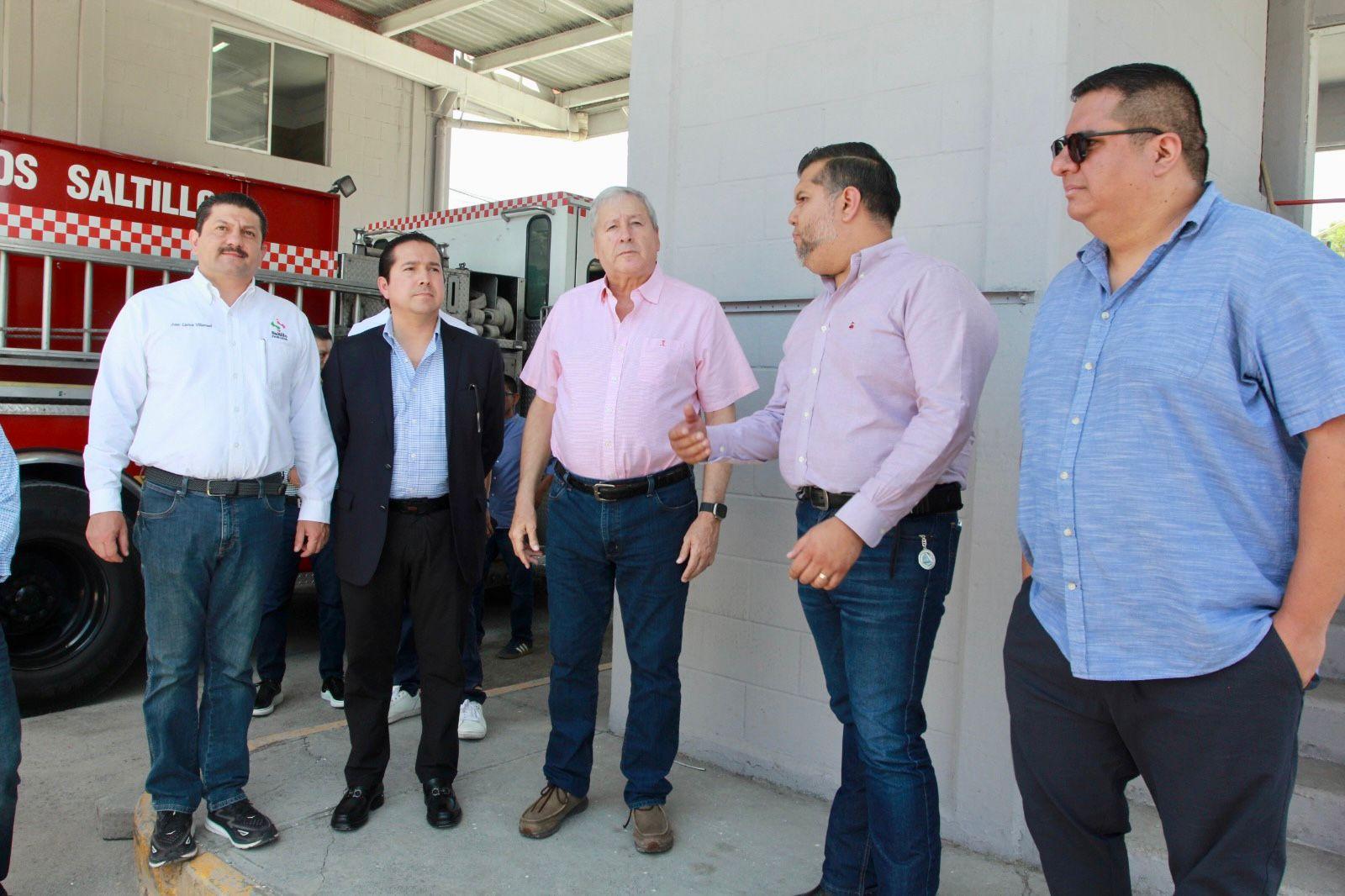 Rescata estación de Bomberos Guayulera en Saltillo