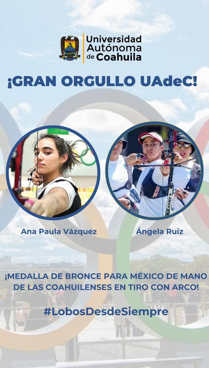 Ganan Lobas bronce en olímpicos de París