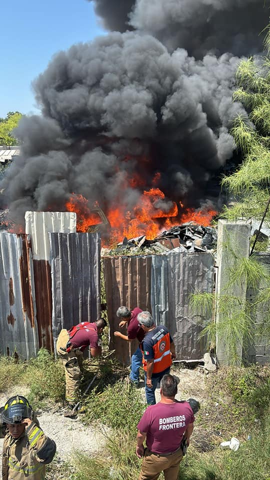 TERROR EN EL SALINAS; SE INCENDIA “YONQUE”