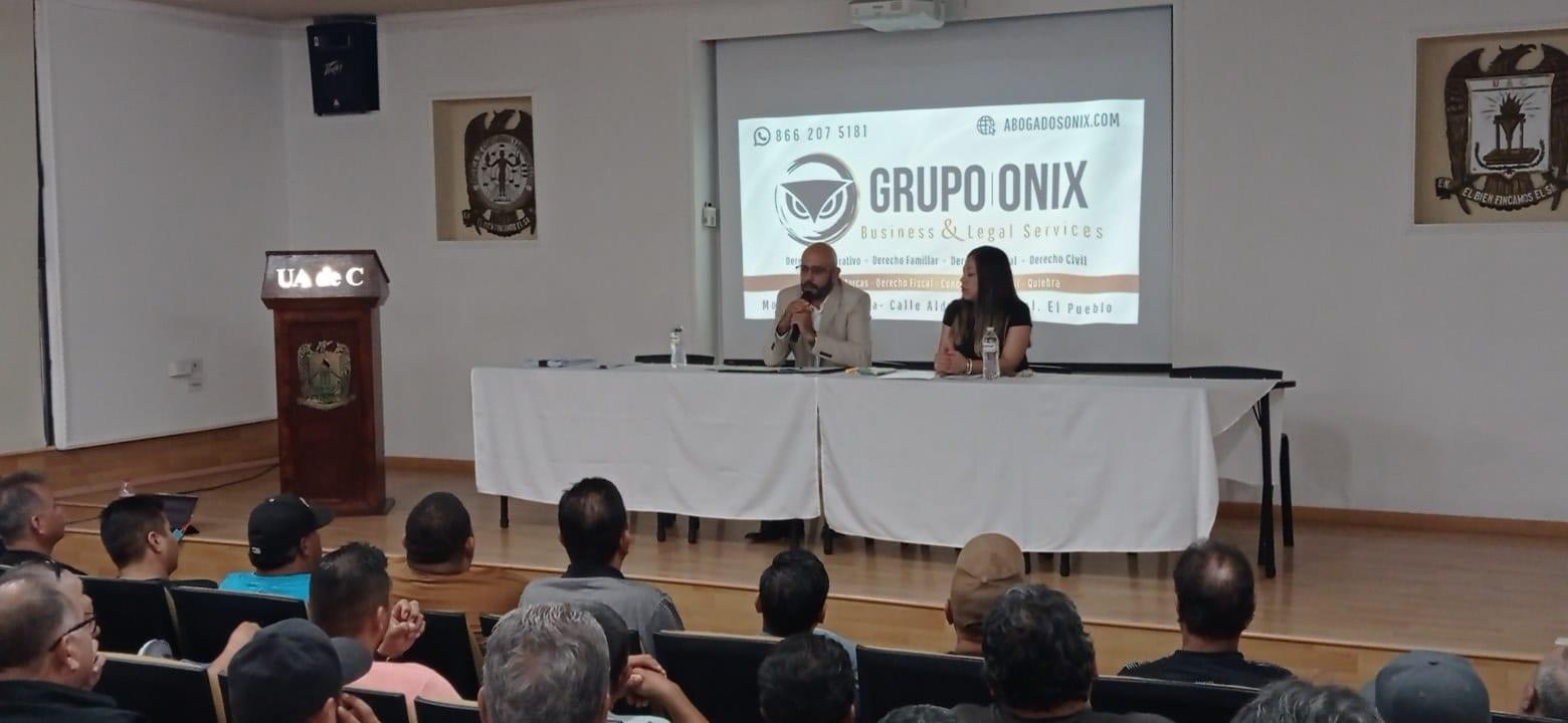 Asesora despacho legal a trabajadores de AHMSA