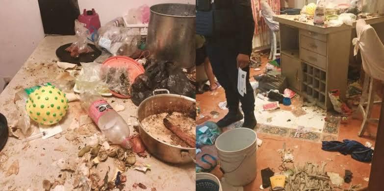 Rescatan policías a dos menores abandonados