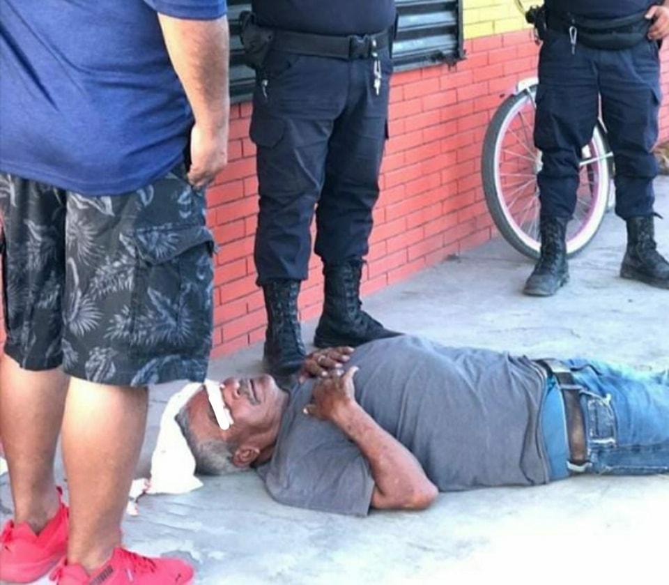 Sufre hombre contusión; alcohol provocó su caída