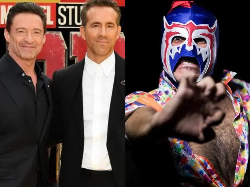 Ryan Reynolds y Hugh Jackman con Escorpión Dorado