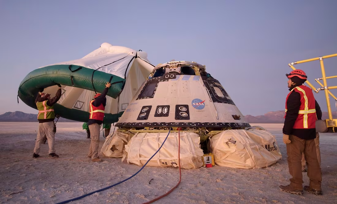 NASA y Boeing aún sin fecha de retorno para la tripulación de la nave Starliner