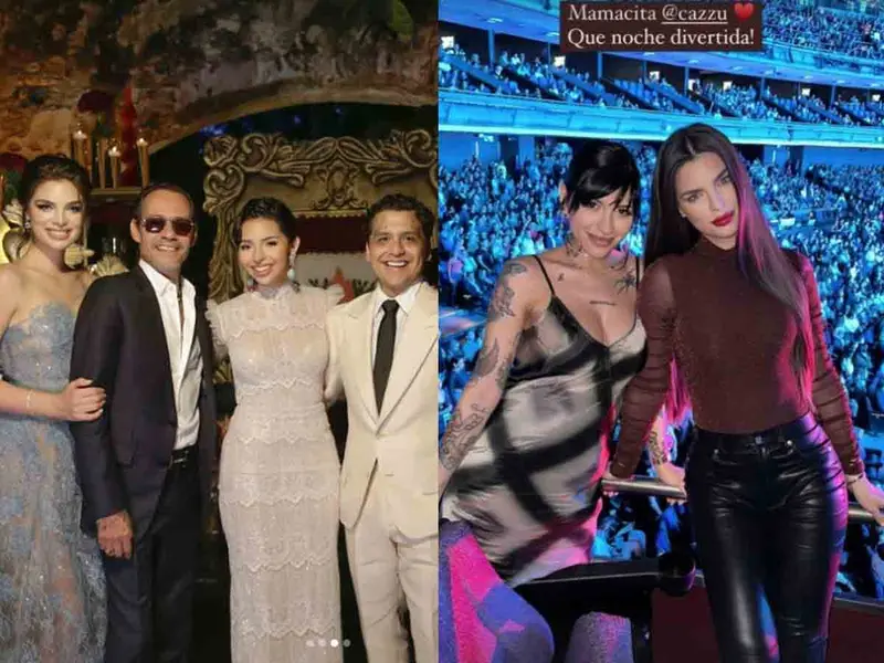 Critican a Nadia Ferreira por presumir fotos en boda de Ángela Aguilar