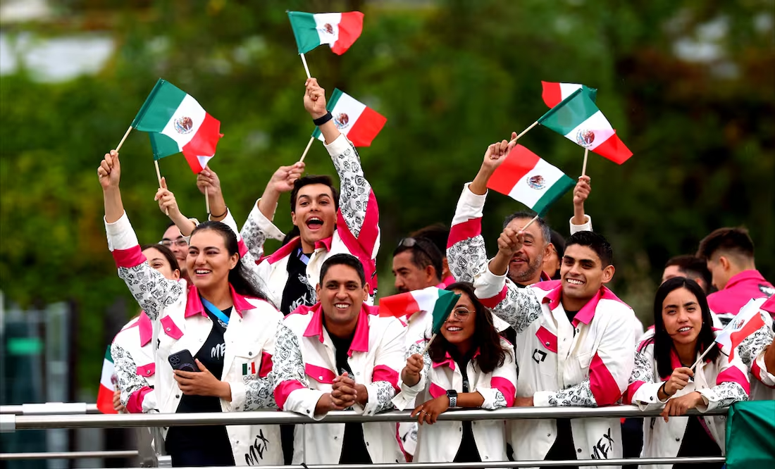 Así desfiló México en la ceremonia de inauguración de los Juegos Olímpicos