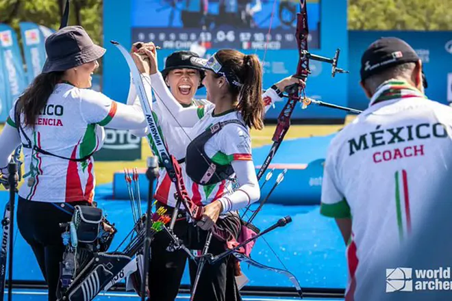 Inicio tambaleante de México en París, equipo femenil de Tiro con Arco avanza a la ronda de eliminación directa