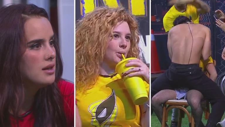 Sian roba tremendo beso a Briggitte Bozzo, Gala no soporta y estalla en celos: “¿Conmigo cuándo te has besado?”