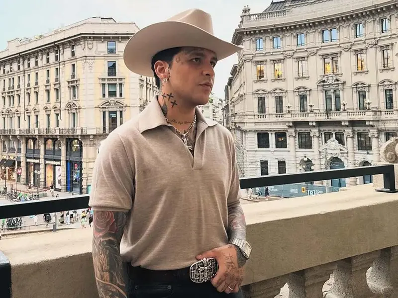 Reportan Christian Nodal canceló concierto en Argentina tras boda con Ángela Aguilar