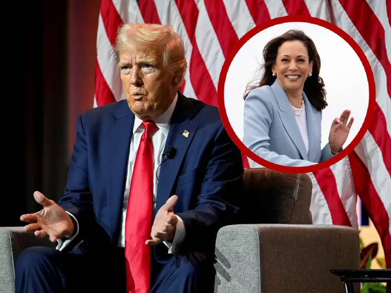 Donald Trump ataca a Kamala Harris