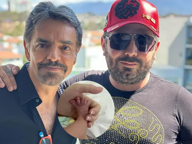 ¡Ya la conoció! Eugenio Derbez viajó a CDMX para estar en el nacimiento de su nieta