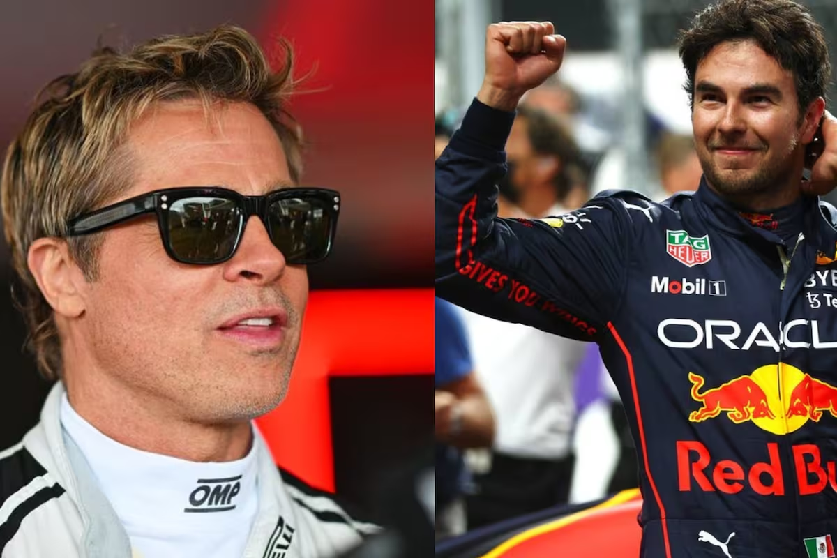 ¡Checo Perez debutará en el cine! Hará cameo en la película de Brad Pitt