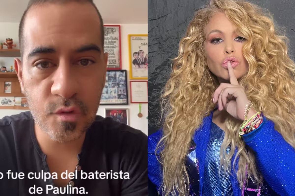 “No fue culpa de él”: Músico sale en defensa del baterista que hizo explotar a Paulina Rubio en concierto