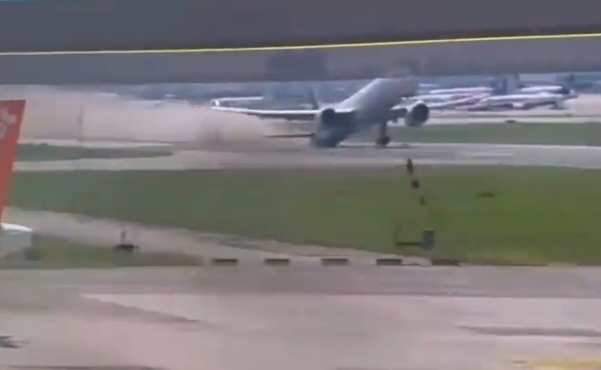 Avión de Latam aterriza de emergencia por «golpe de cola» en aeropuerto de Milán, Italia