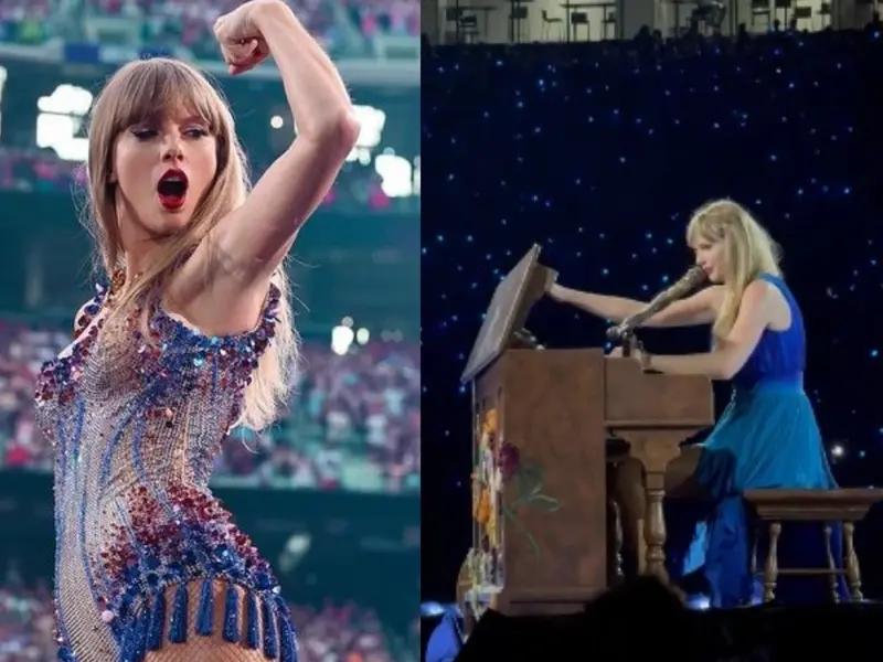Piano de Taylor Swift se descompone en concierto de «The Eras Tour»