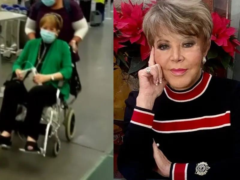 Lolita Ayala es vista en silla de ruedas y con tanque de oxígeno; explica cuál es su estado de salud
