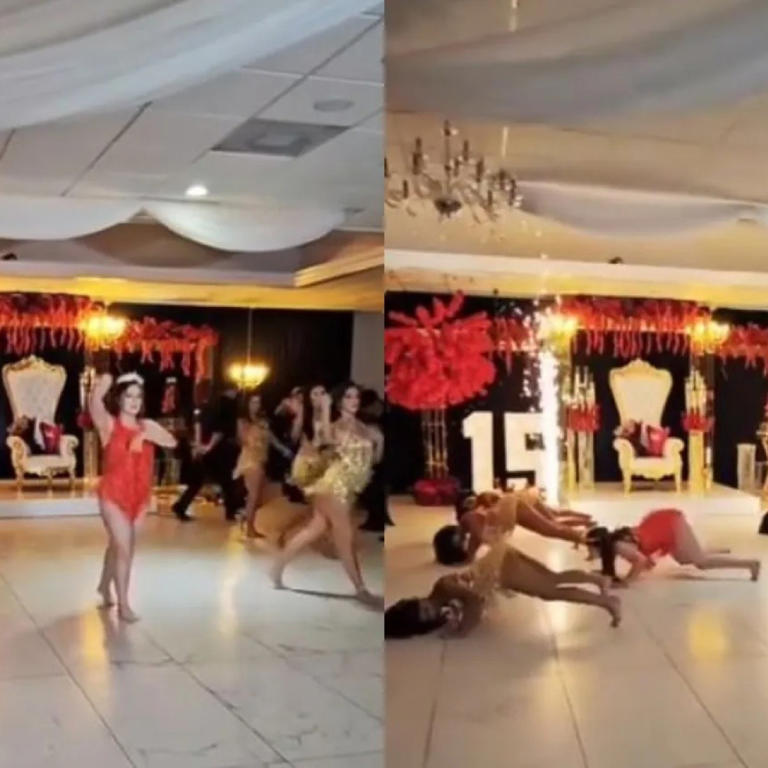 VIDEO. Polémico baile de quinceañera causa revuelo en TikTok