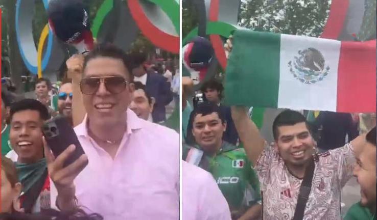 VIDEO. Mexicanos se viralizan por bailar ‘La Chona’ por la calles de París en los Juegos Olímpicos 2024