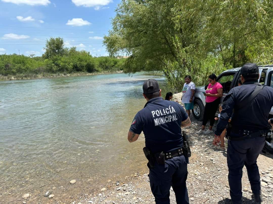 Advierten a bañistas por ingresar al río