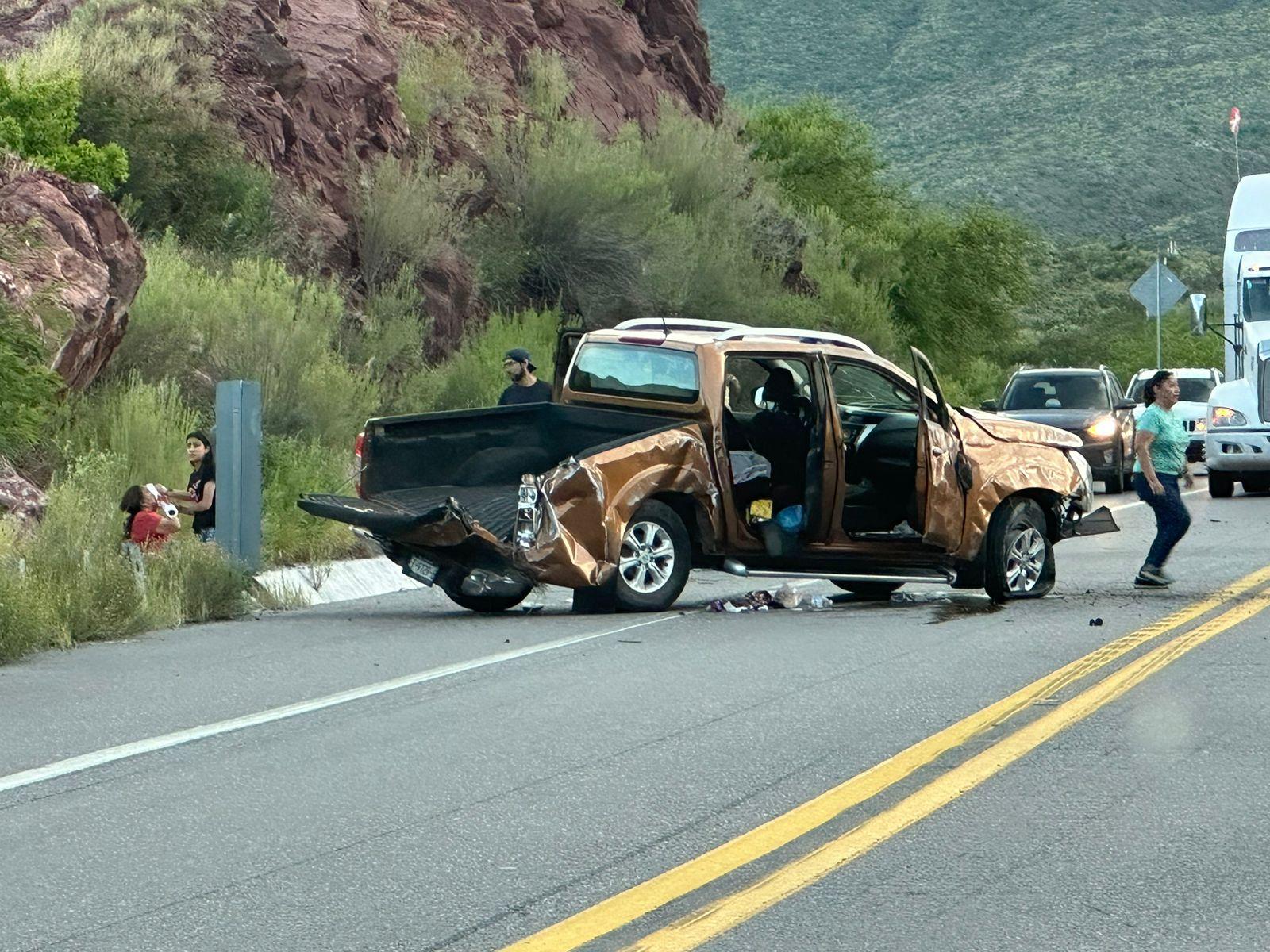 Sufre familia fuerte accidente en Muralla