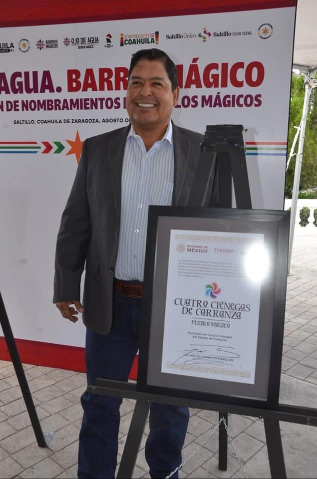 SECRETARÍA DE TURISMO RATIFICA A CUATRO CIÉNEGAS COMO PUEBLO MÁGICO DEL ESTADO DE COAHUILA DE ZARAGOZA.