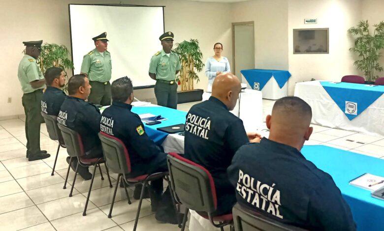 Capacita Policía Colombiana a elementos de élite de Coahuila