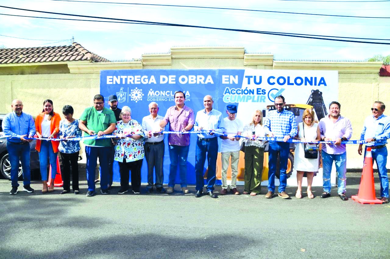 Entregan recarpeteo en la colonia Las Palmas