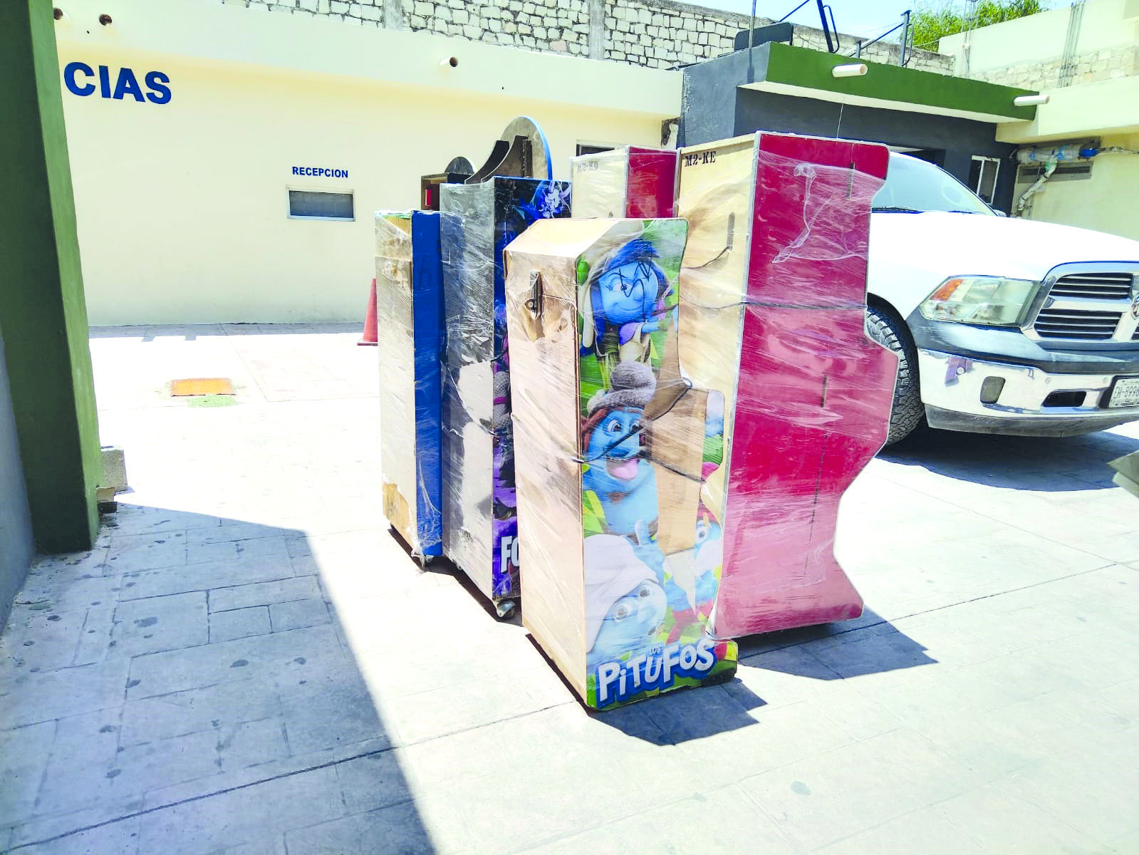 Da la Policía Estatal golpe a minicasinos – Incautan en operativo 26 máquinas tragamonedas