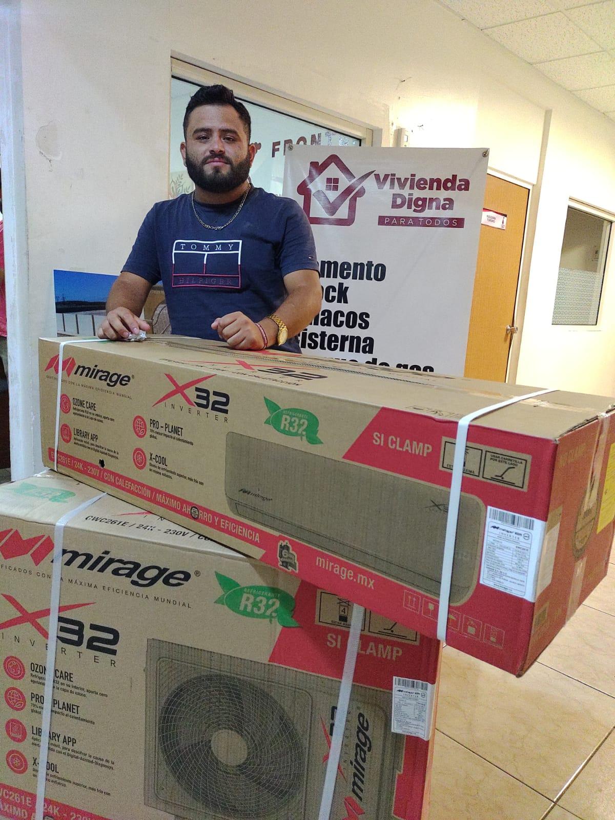 Subsidia Frontera minisplits y tinacos