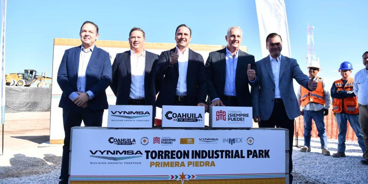 Inauguran Parque  Industrial VYNMSA