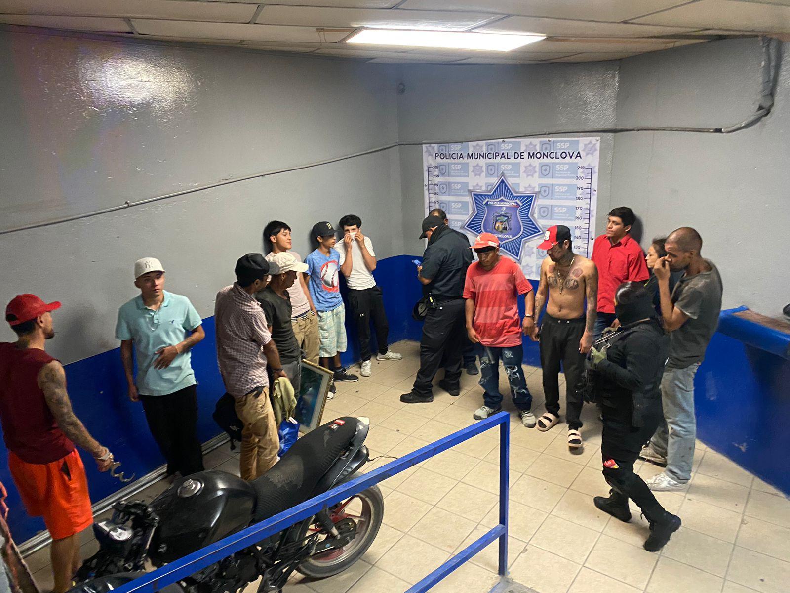Detienen en operativo barrido a 13 personas