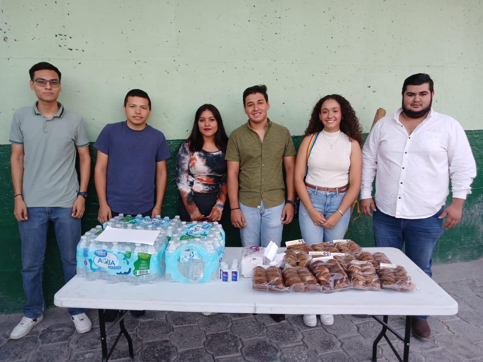Llevan jóvenes de CTU alimento a Urgencias