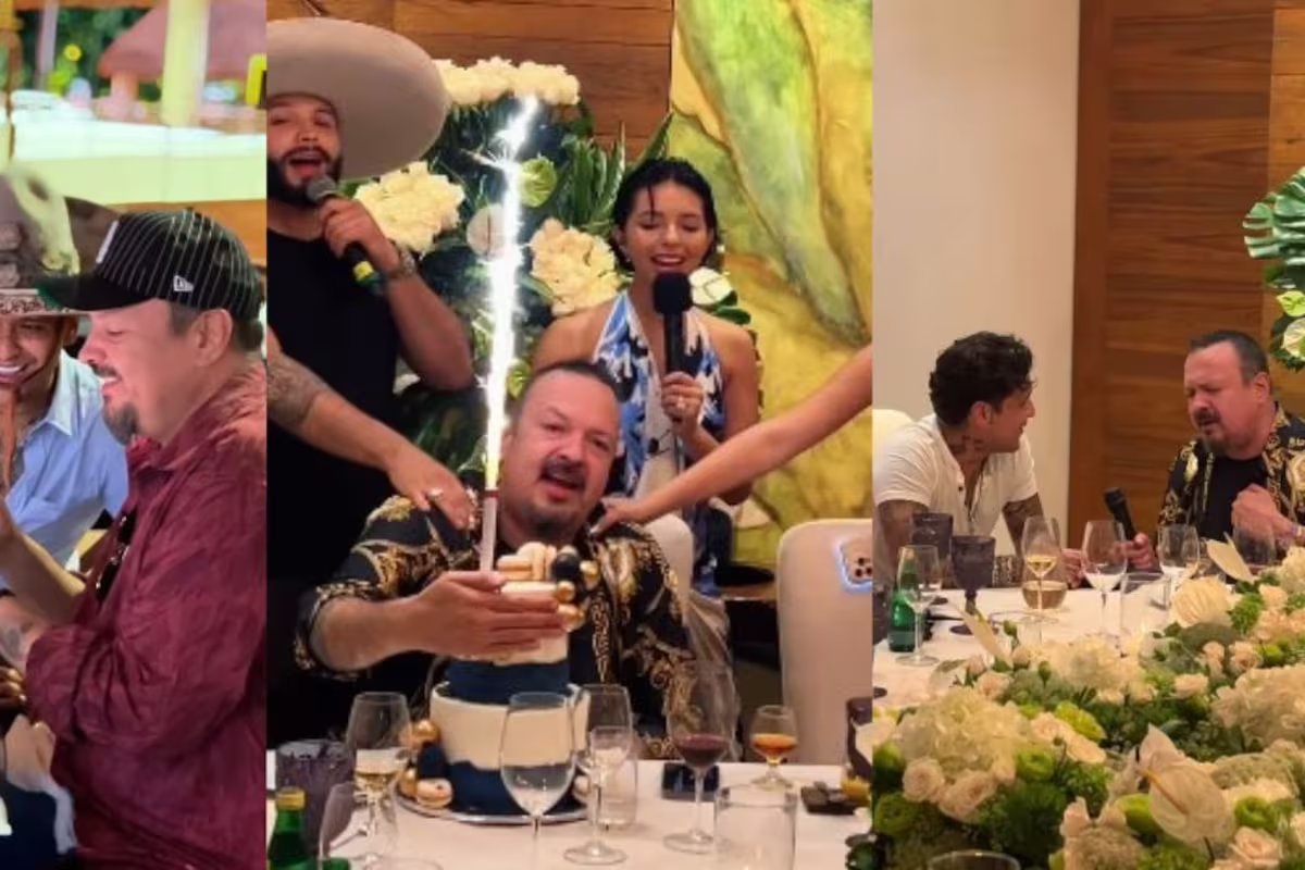 Christian Nodal y Pepe Aguilar cantan juntos ‘Por mujeres como tú‘ durante su fiesta de cumpleaños