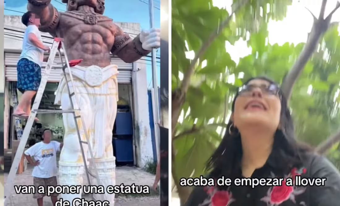 Dios maya Chaac «triunfa»: Tendrá estatua en Yucatán y la lluvia lo confirma