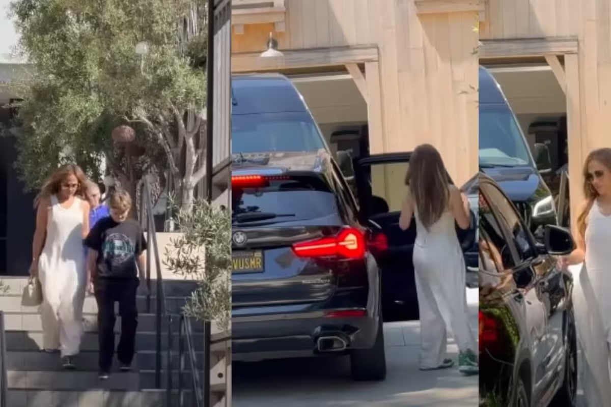 Jennifer Lopez fue vista saliendo de la casa de Ben Affleck durante su 52 cumpleaños
