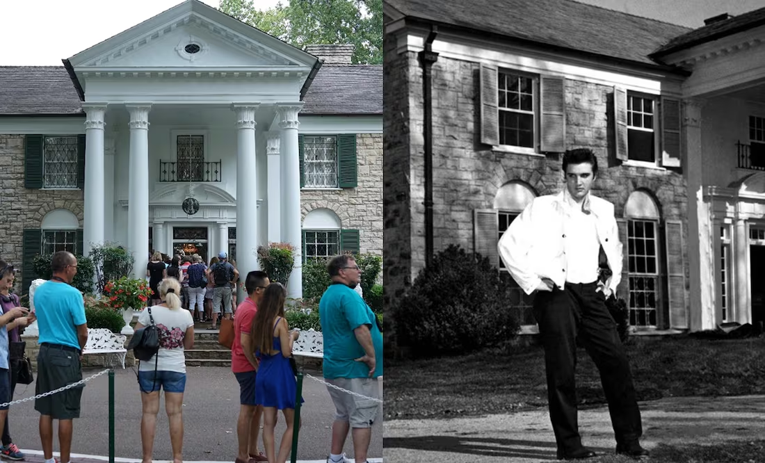 Así es Graceland, la icónica mansión de Elvis Presley, que se convirtió en el objetivo de un intento de estafa