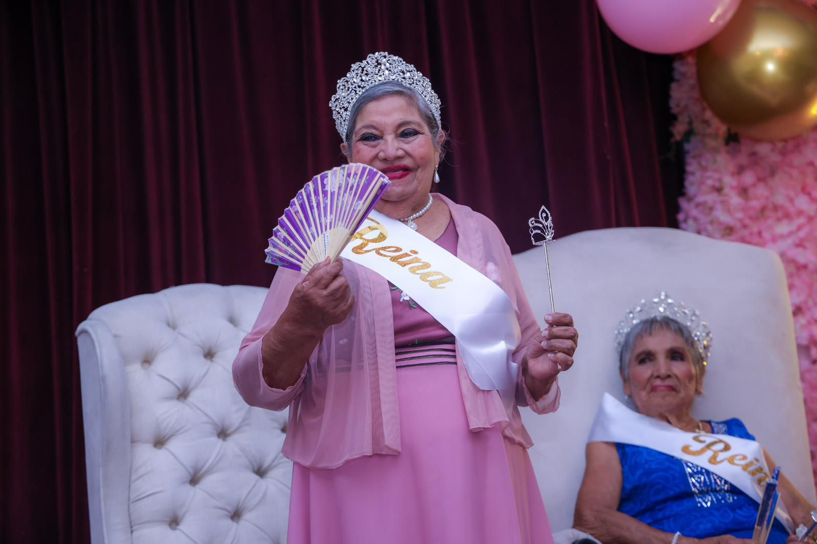 ES ANGÉLICA I LA NUEVA REINA DE LOS ADULTOS MAYORES DE RAMOS ARIZPE