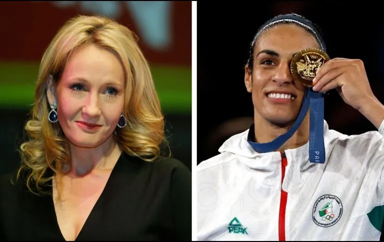 J. K. Rowling borra tuits discriminatorios tras demanda de Imane Khelif