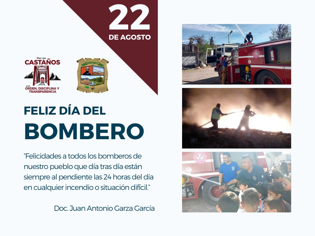 ¡Feliz Día del Bombero!