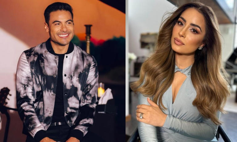 Carlos Rivera le lleva serenata a su esposa Cynthia Rodríguez