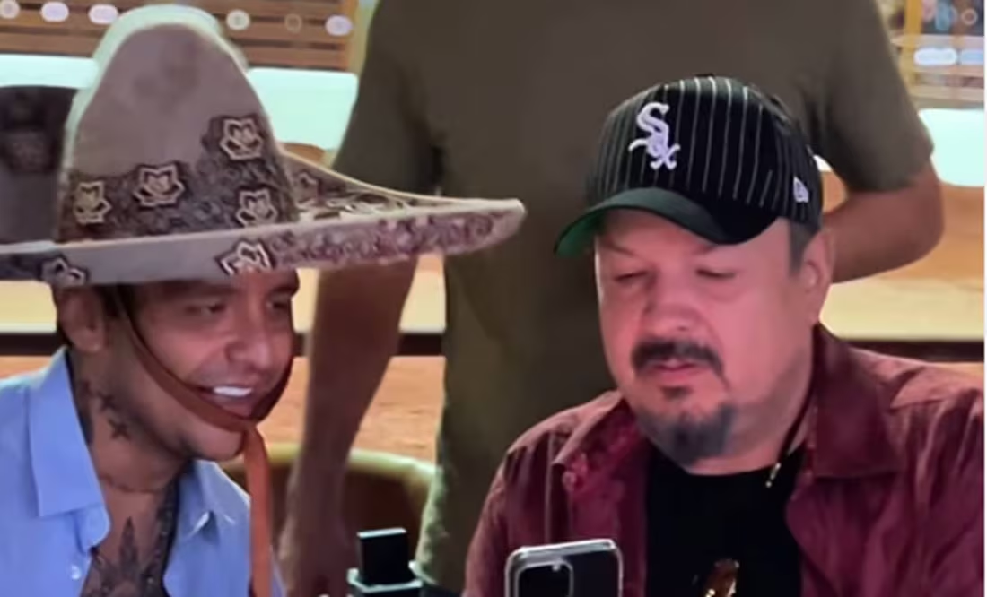 Nodal revela la verdadera relación con su suegro Pepe Aguilar: «todo mundo lo tiene como un monstruo»