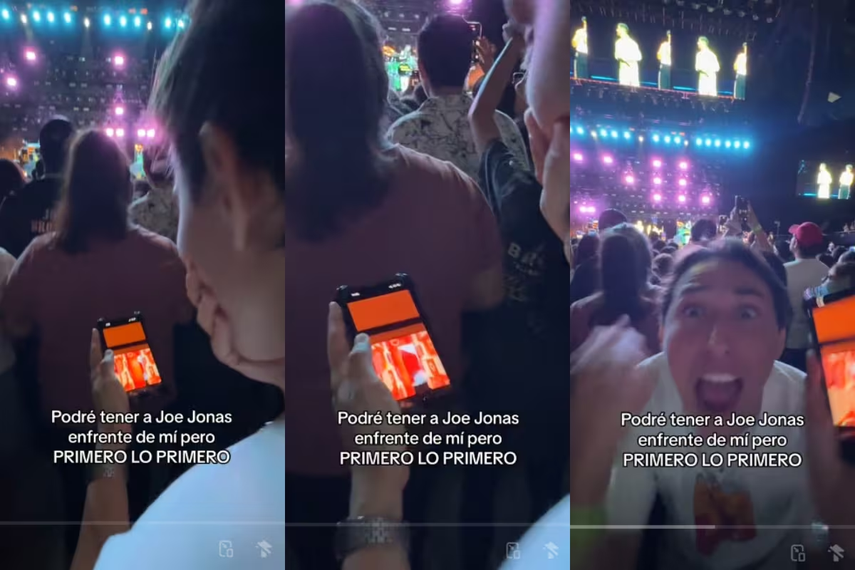 Joven ve la eliminación de ‘La Casa de los Famosos México’ desde un concierto de Joe Jonas