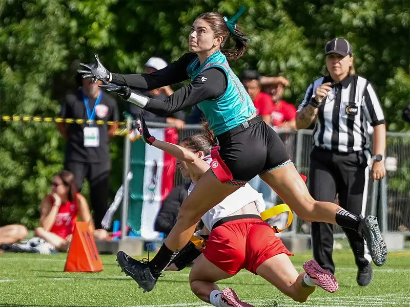 Mexicanas van por el oro en el Mundial de Flag Football