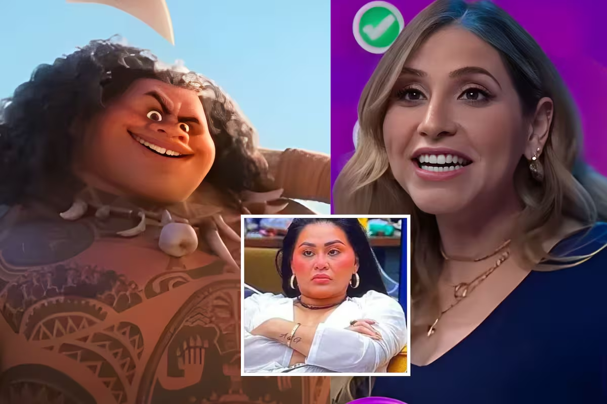 Venga la Alegría se burla de Gomita y la comparan con Maui, co-protagonista de la película animada “Moana”