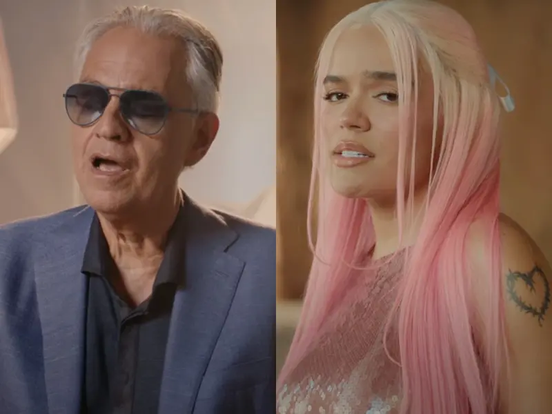 Andrea Bocelli lanza canción con Karol G; así suena