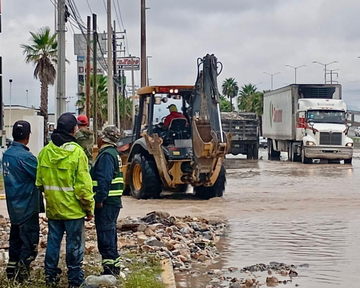 Atiende Saltillo las incidencias por lluvia